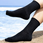 Black Roll-top Silver Sparkly Lurex Bamboo Socks for Women, Women's Silver Shimmer Roll Top Socks Made from Bamboo